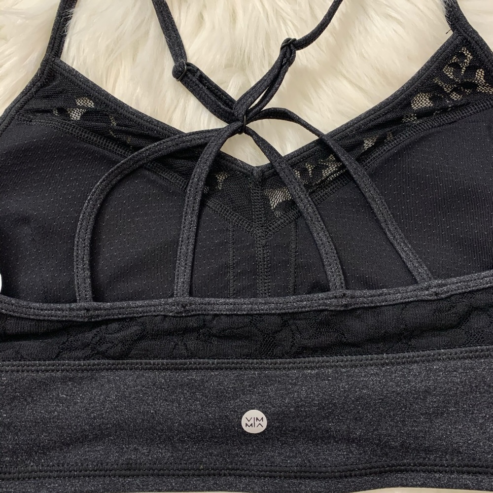 Vimmia Om Lace-Insert Sport Bra. - Picture 4 of 7